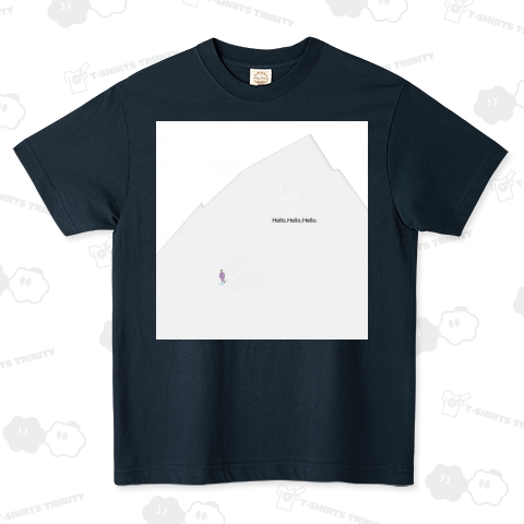 スキー オーガニックコットンTシャツ(5.3オンス)