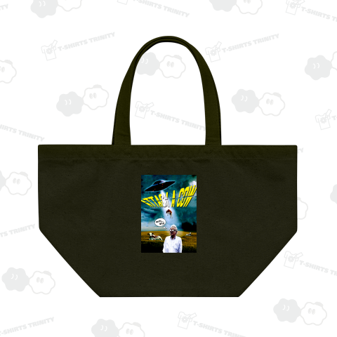 ATTACK A COW !! 目撃「◎△$♪×¥●&%#?!」80年代レトロSF UFO映画ポスター風 デザイン フォント2