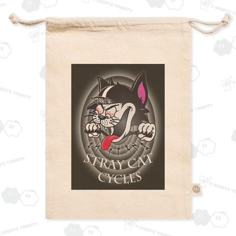 ローブローアート 3 【 STRAY CAT CYCLES 】レトロブラック×カラーデザイン
