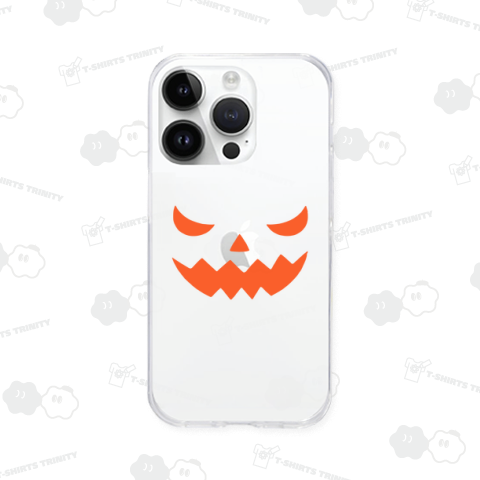 キッズアート風 カボチャのモンスターおばけちゃん