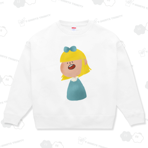 もちもちほっぺリボン(スカイブルー)