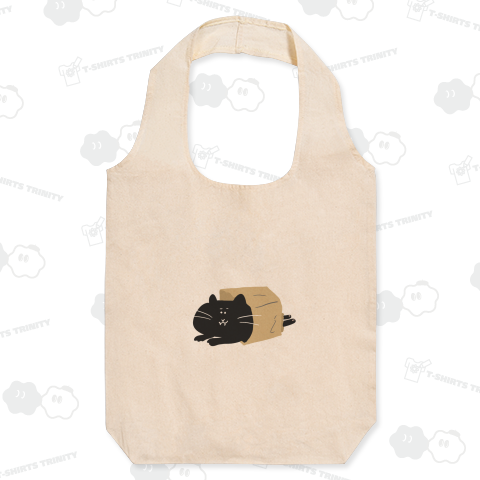 紙袋から猫