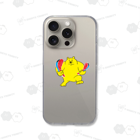 熊が鮭を持ってやってきた