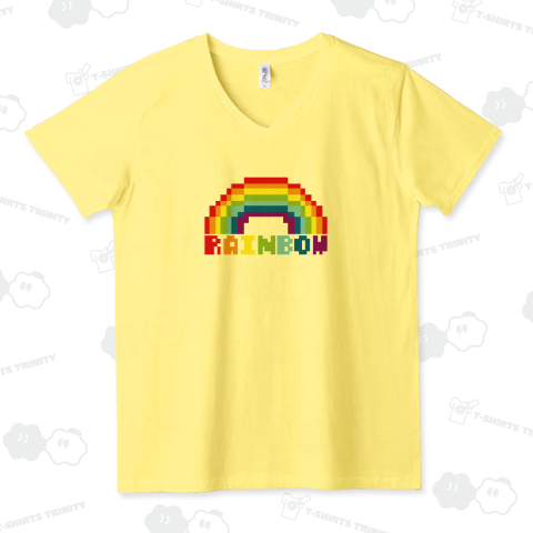 ドット虹レインボー