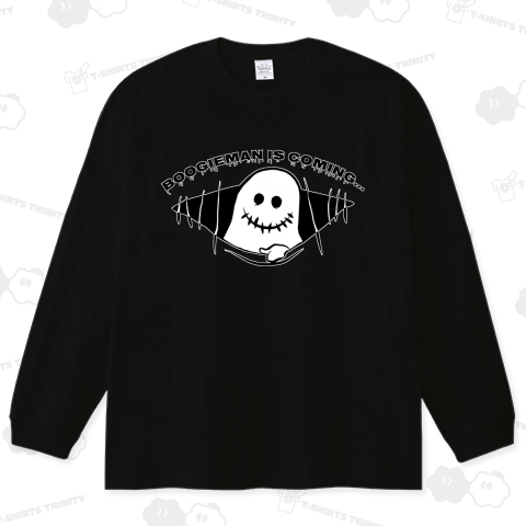 ブギーマンがやってくる ビッグシルエットロングTシャツ(5.6オンス)