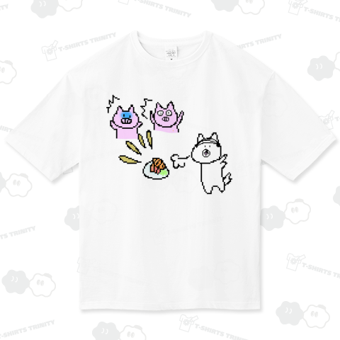 三匹の子豚とバーコード犬