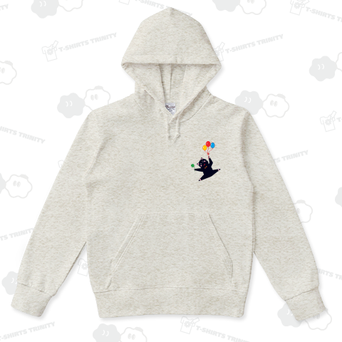 クローバーと風船