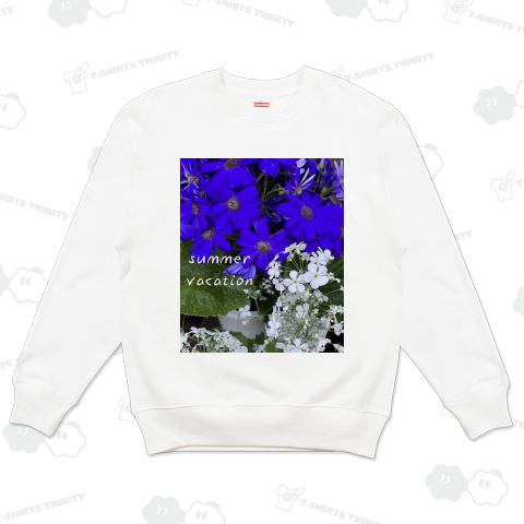 夏休みのお花Tシャツ