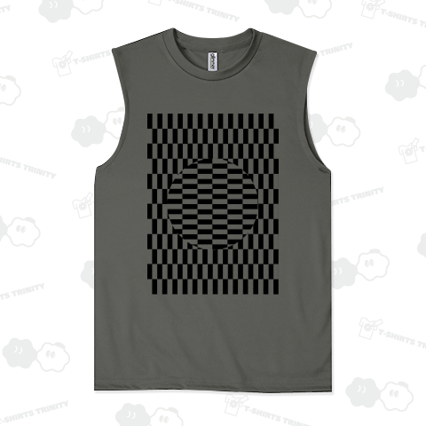 中心の円が動いているように見える図形