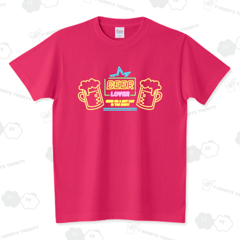 ビールで乾杯! スタンダードTシャツ(5.6オンス)