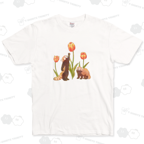 おおきなチューリップ ベーシックTシャツ(5.0オンス)