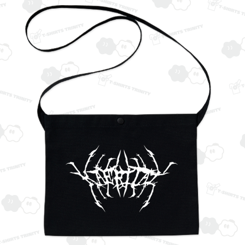 〜帰りたい〜「KAERITAI」デスメタル ロゴ風 ローマ字Tシャツ05