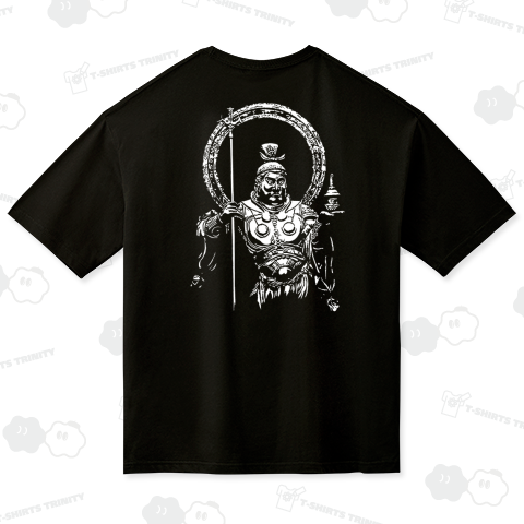 毘沙門天(背面・白)