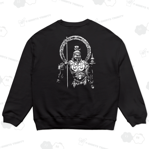 毘沙門天(背面・白)