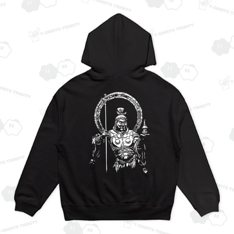 毘沙門天(背面・白)