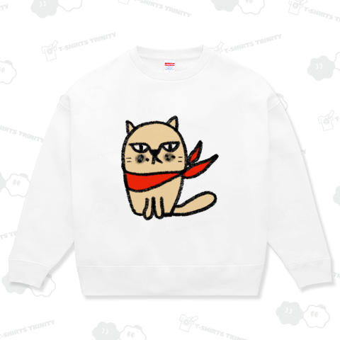 赤いバンダナ ねこさん