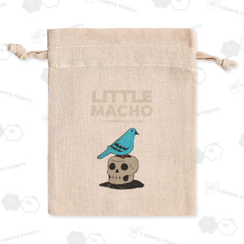 -LITTLE MACHO- 鳩とドクロ(B)