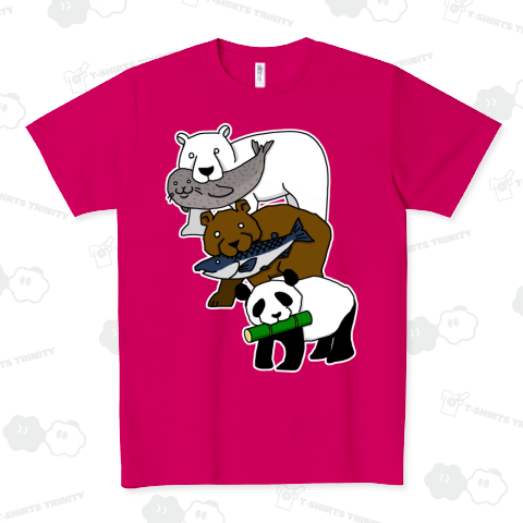 くまたち ドライTシャツ(4.4オンス)