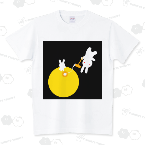 うさぎの餅つき