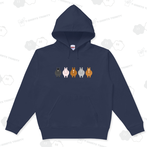 よこならびのおうまさん