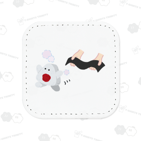 海苔から逃げるおにぎり