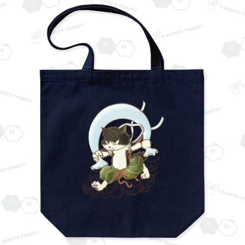 風猫雷猫図屏風