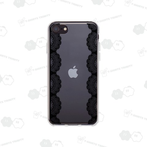 ゴシックレース(推しデコスマホケース)