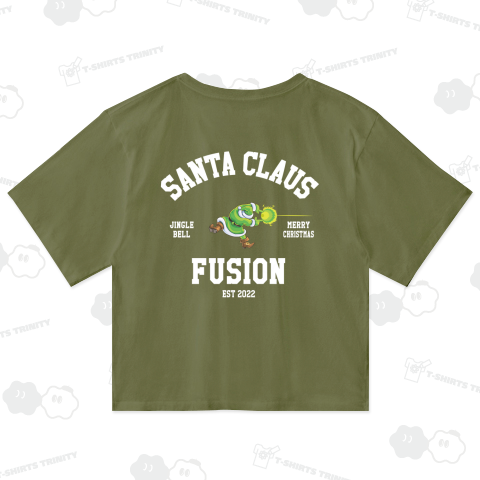 フュージョンサンタGREEN(バックプリント)