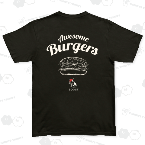 素晴らしきハンバーガー(バックプリント)