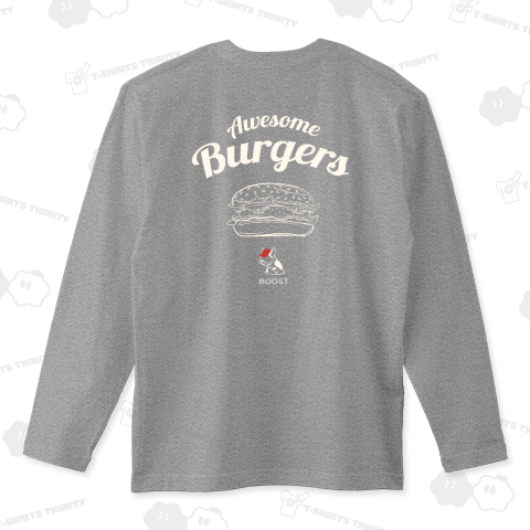 素晴らしきハンバーガー(バックプリント)