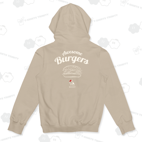 素晴らしきハンバーガー(バックプリント)