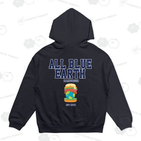 ALL BLUE EARTH(バックプリント)