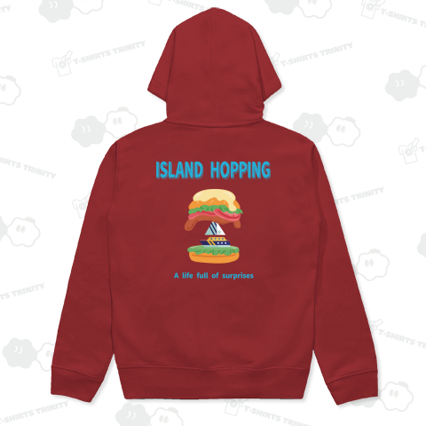 バーガーアイランド(バックプリント)