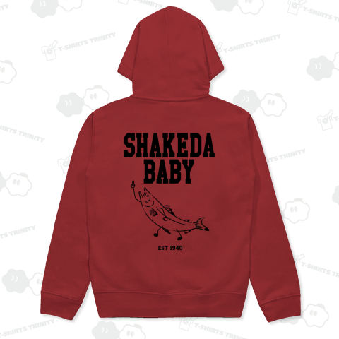 シャケだBABY(バックプリント)