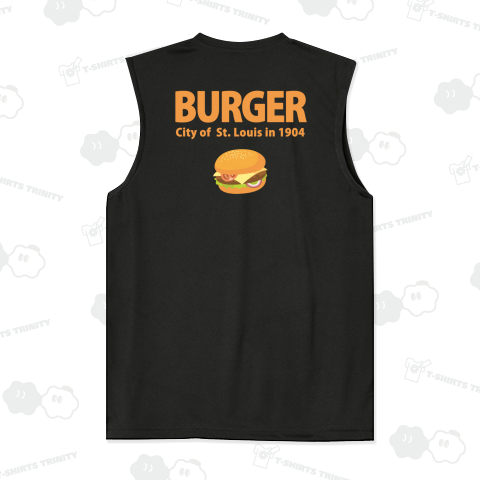 ハンバーガーの起源(バックプリント)