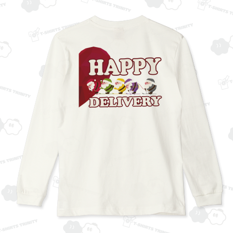 HAPPY DELIVERY left(バックプリント)