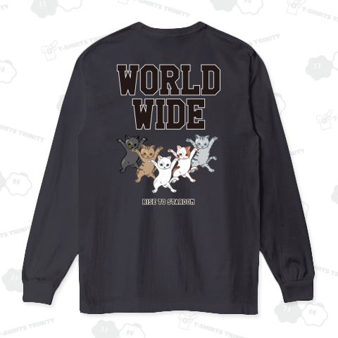 WORLD WIDE CAT(バックプリント)