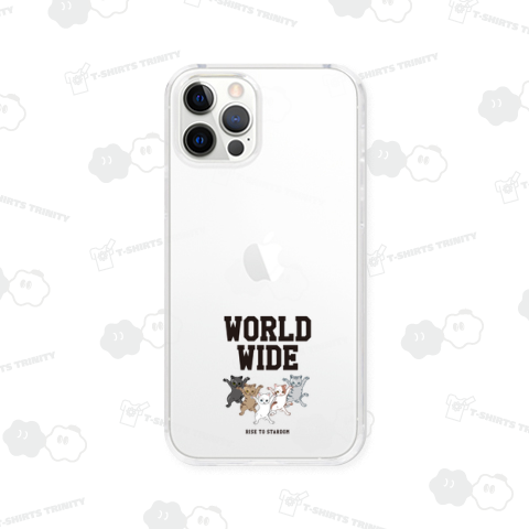 WORLD WIDE CAT(バックプリント)