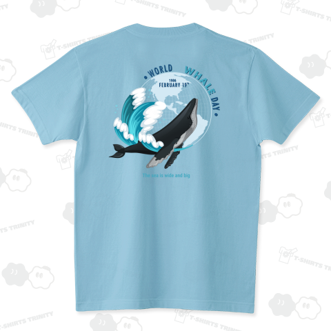 WORLD WHALE DAY(バックプリント)