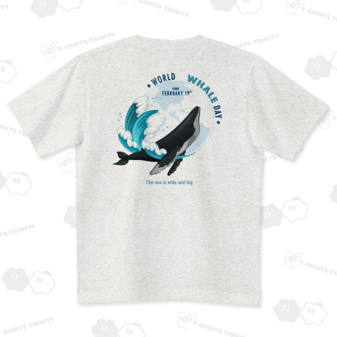 WORLD WHALE DAY(バックプリント)