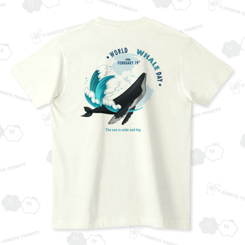 WORLD WHALE DAY(バックプリント)