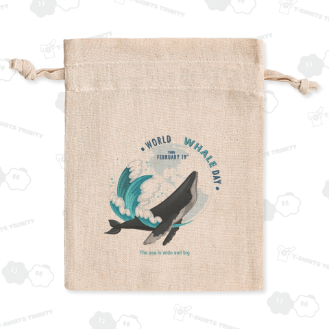 WORLD WHALE DAY(バックプリント)