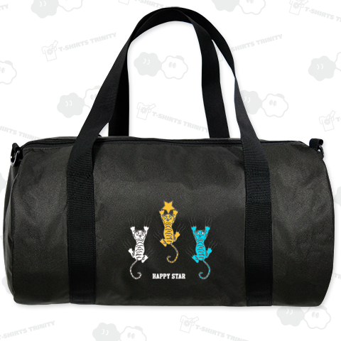 HAPPY STARしがみつい虎(バックプリント)