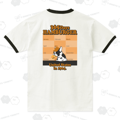 365日ハンバーガー(バックプリント)