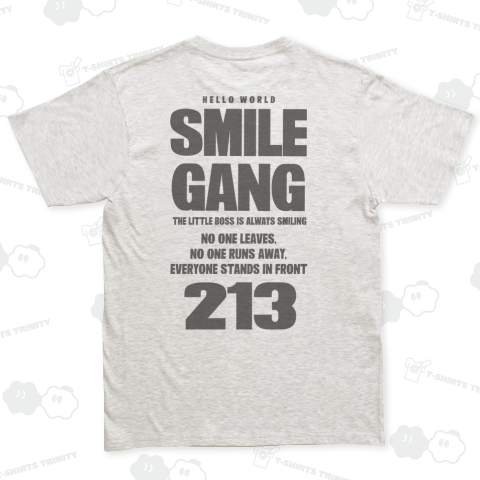 SMILE GANG(両面プリント)