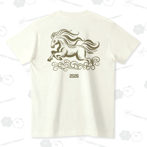 year of the horse 2026(バックプリント)