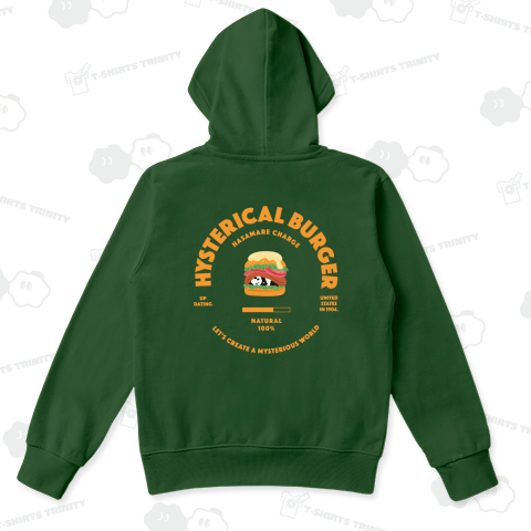 HYSTERICAL BURGERパンダ(バックプリント)