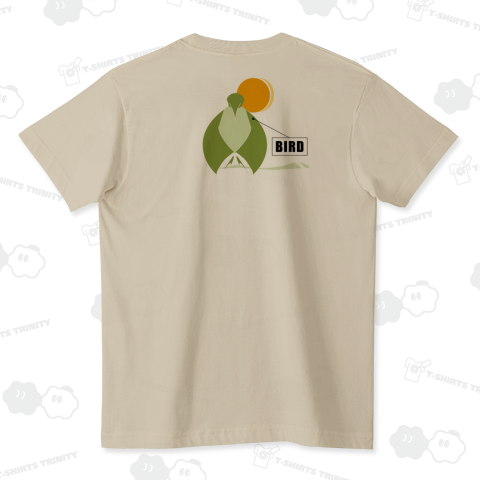 枝に立つ鳥 オリジナルデザイン