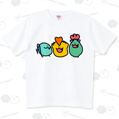 わいさんとゆぎょちゃんともちみさん