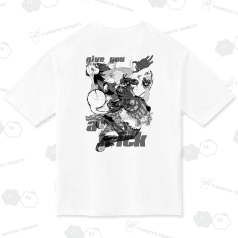 トリックに決定!_グレー(バックプリント)